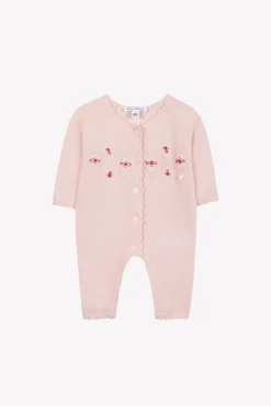 Tartine et Chocolat Combinaison longue Rose pâle broderies| Robes - Combinaisons - Ensembles