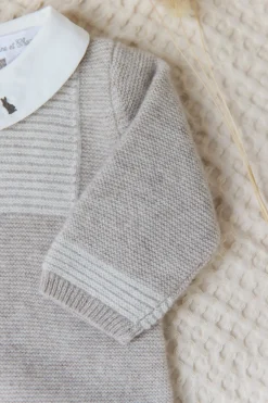 Tartine et Chocolat Combinaison longue Greige smocks| Combinaisons - Ensembles - Salopettes