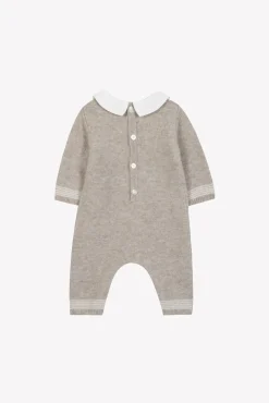 Tartine et Chocolat Combinaison longue Greige smocks| Combinaisons - Ensembles - Salopettes