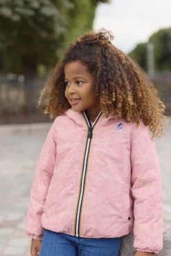 Tartine et Chocolat Coupe-vent Rose K-way x|Enfant Manteaux - Vestes