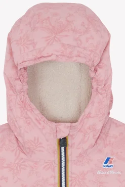 Tartine et Chocolat Coupe-vent Rose K-way x|Enfant Manteaux - Vestes
