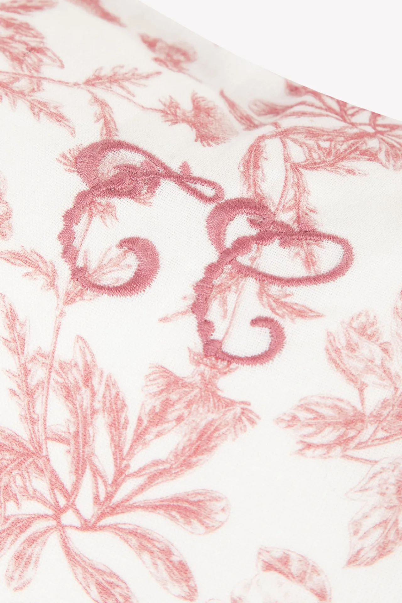 Tartine et Chocolat Coussin réversible Imprimé inspiration Toile de Jouy rose| Toile De Jouy Rose|Gigoteuses - Linges De Lit