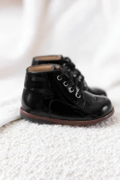 Tartine et Chocolat Derbies Noir vernis| Souliers|Chaussures