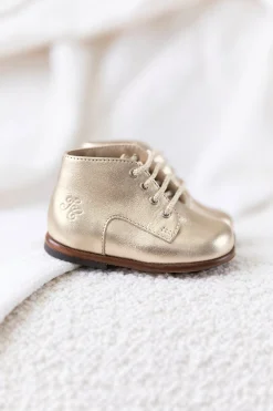 Tartine et Chocolat Derbies Cuir doré| Souliers|Chaussures