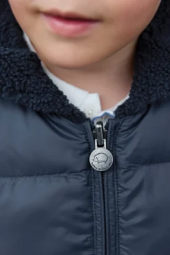Tartine et Chocolat Doudoune Marine réversible|Enfant Manteaux - Vestes