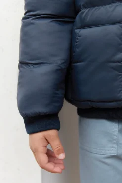 Tartine et Chocolat Doudoune Marine réversible|Enfant Manteaux - Vestes