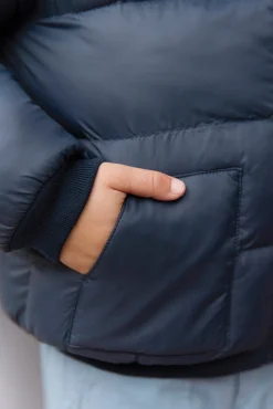 Tartine et Chocolat Doudoune Marine réversible|Enfant Manteaux - Vestes
