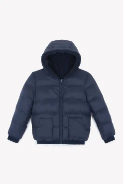 Tartine et Chocolat Doudoune Marine réversible|Enfant Manteaux - Vestes