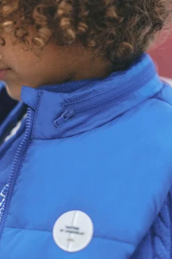 Tartine et Chocolat Doudoune Bleu électrique sans manches|Enfant Manteaux - Vestes
