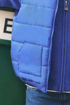 Tartine et Chocolat Doudoune Bleu électrique sans manches|Enfant Manteaux - Vestes