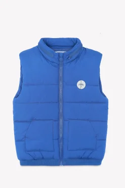 Tartine et Chocolat Doudoune Bleu électrique sans manches|Enfant Manteaux - Vestes