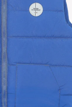 Tartine et Chocolat Doudoune Bleu électrique sans manches|Enfant Manteaux - Vestes