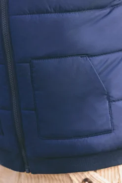 Tartine et Chocolat Doudoune Marine sans manches|Enfant Manteaux - Vestes