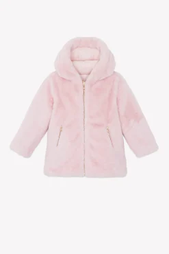 Tartine et Chocolat Doudoune Rose poudré réversible|Enfant Manteaux - Vestes
