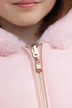 Tartine et Chocolat Doudoune Rose poudré réversible|Enfant Manteaux - Vestes