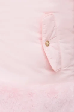 Tartine et Chocolat Doudoune Rose poudré réversible|Enfant Manteaux - Vestes