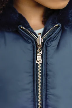 Tartine et Chocolat Doudoune Marine réversible|Enfant Manteaux - Vestes