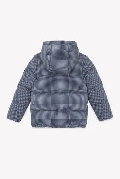 Tartine et Chocolat Doudoune Marine vichy|Enfant Manteaux - Vestes