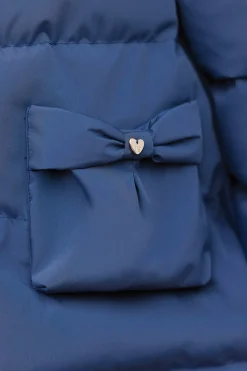 Tartine et Chocolat Doudoune longue Marine|Enfant Manteaux - Vestes