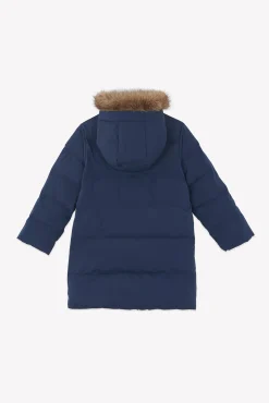 Tartine et Chocolat Doudoune longue Marine|Enfant Manteaux - Vestes