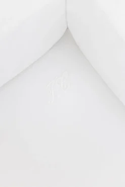 Tartine et Chocolat Drap housse Monogramme blanc| Monogramme|Gigoteuses - Linges De Lit