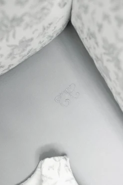 Tartine et Chocolat Drap housse Imprimé inspiration toile de jouy gris| Toile De Jouy Gris|Gigoteuses - Linges De Lit
