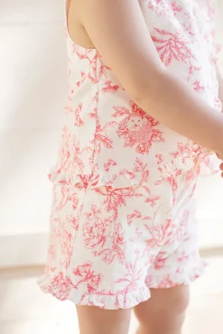 Tartine et Chocolat Ensemble court Praline inspiration Toile de Jouy| Ensembles - Salopettes