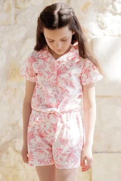 Tartine et Chocolat Ensemble court Praline inspiration Toile de Jouy|Enfant Ensembles - Combinaisons