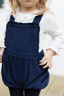 Tartine et Chocolat Ensemble court Myosotis velours| Ensembles - Salopettes