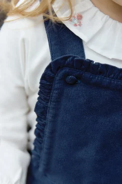 Tartine et Chocolat Ensemble court Myosotis velours| Ensembles - Salopettes