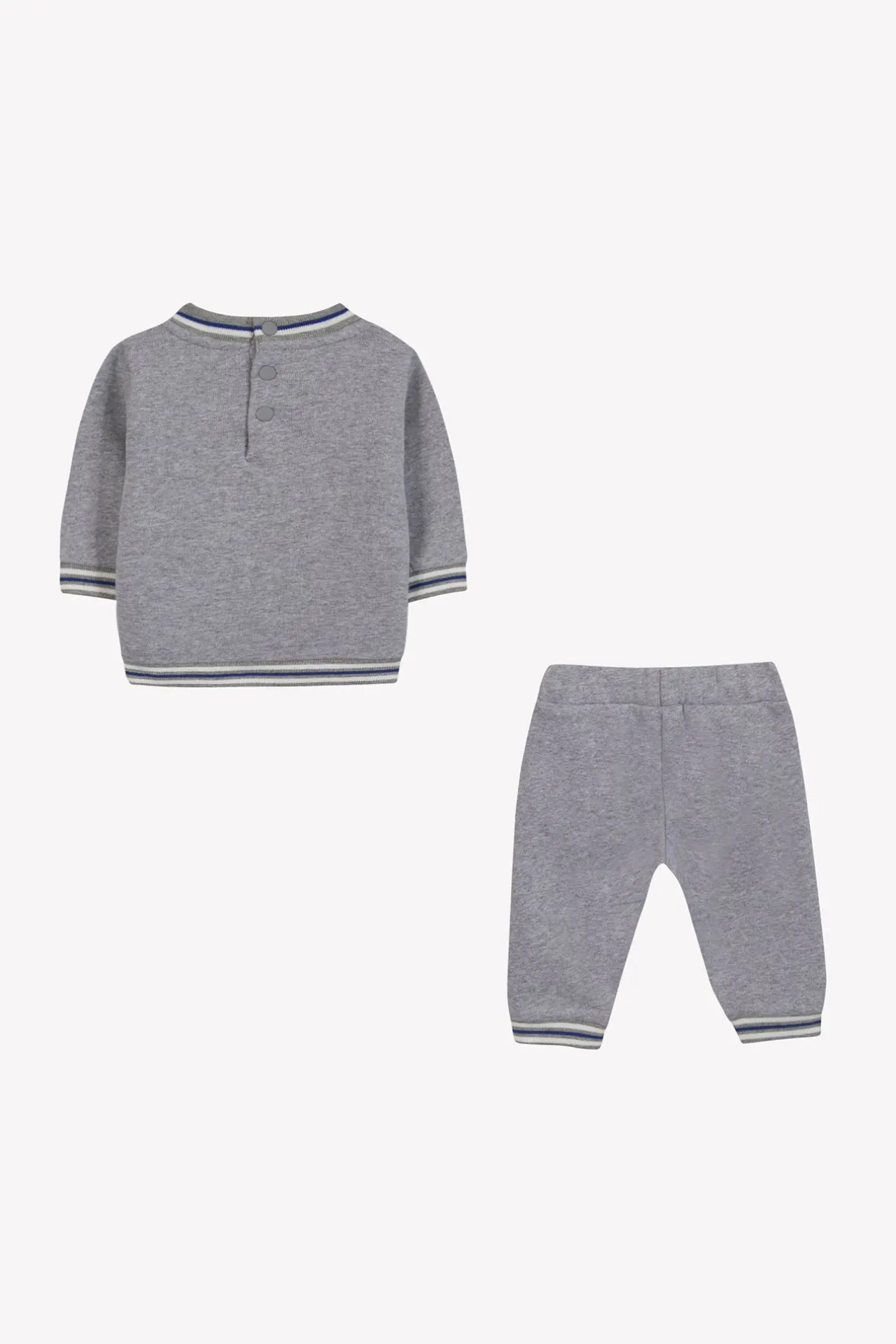 Tartine et Chocolat Ensemble jogging Gris hérisson pixel| Ensembles - Salopettes