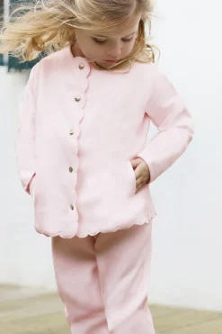 Tartine et Chocolat Ensemble jogging Rose pâle| Ensembles - Salopettes
