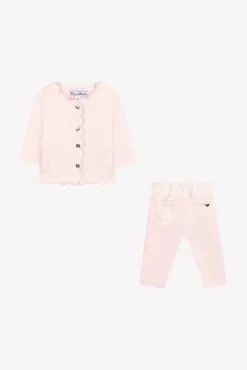 Tartine et Chocolat Ensemble jogging Rose pâle| Ensembles - Salopettes