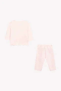 Tartine et Chocolat Ensemble jogging Rose pâle| Ensembles - Salopettes