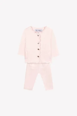 Tartine et Chocolat Ensemble jogging Rose pâle| Ensembles - Salopettes