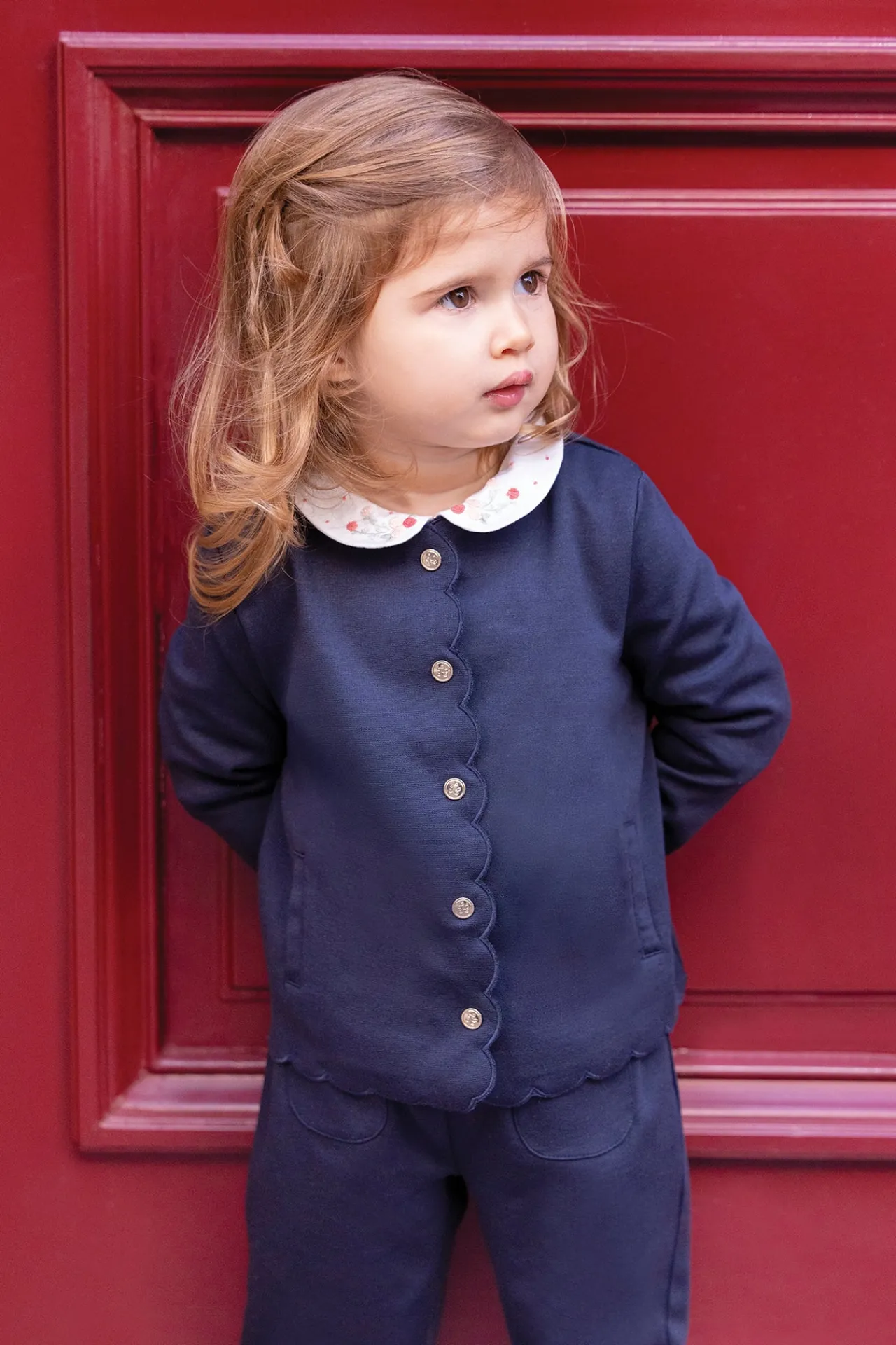 Tartine et Chocolat Ensemble jogging Marine| Ensembles - Salopettes