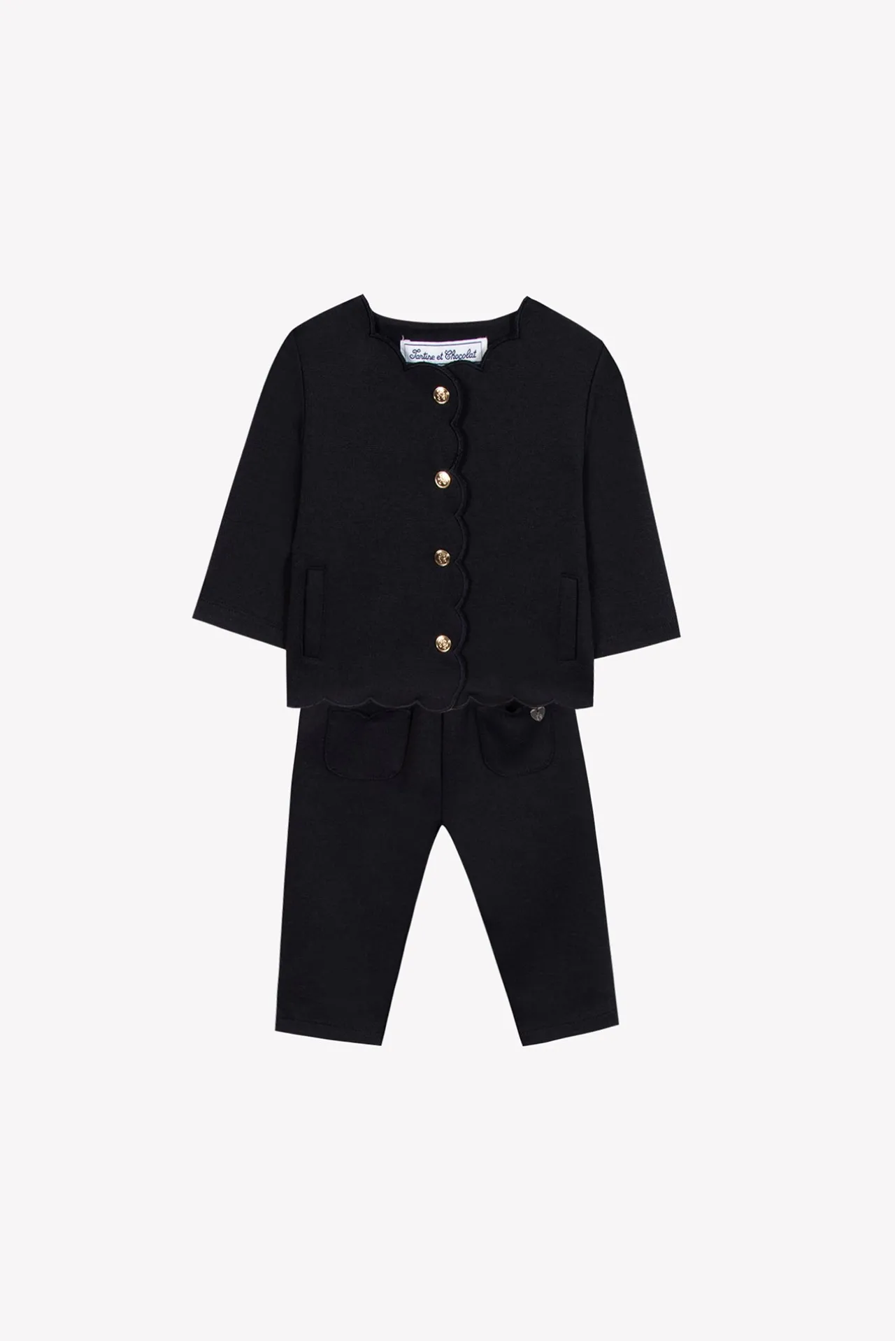 Tartine et Chocolat Ensemble jogging Marine| Ensembles - Salopettes