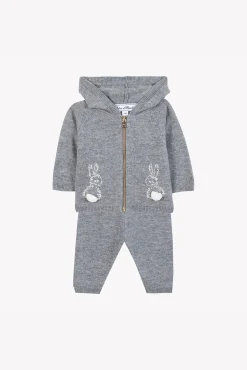 Tartine et Chocolat Ensemble jogging Gris lapin| Ensembles - Salopettes