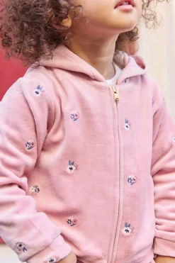 Tartine et Chocolat Ensemble jogging Eglantine velours| Ensembles - Salopettes