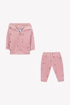 Tartine et Chocolat Ensemble jogging Eglantine velours| Ensembles - Salopettes