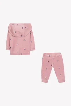 Tartine et Chocolat Ensemble jogging Eglantine velours| Ensembles - Salopettes