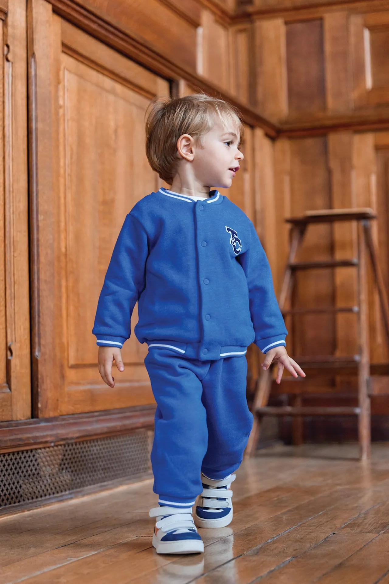 Tartine et Chocolat Ensemble jogging Bleu électrique| Ensembles - Salopettes