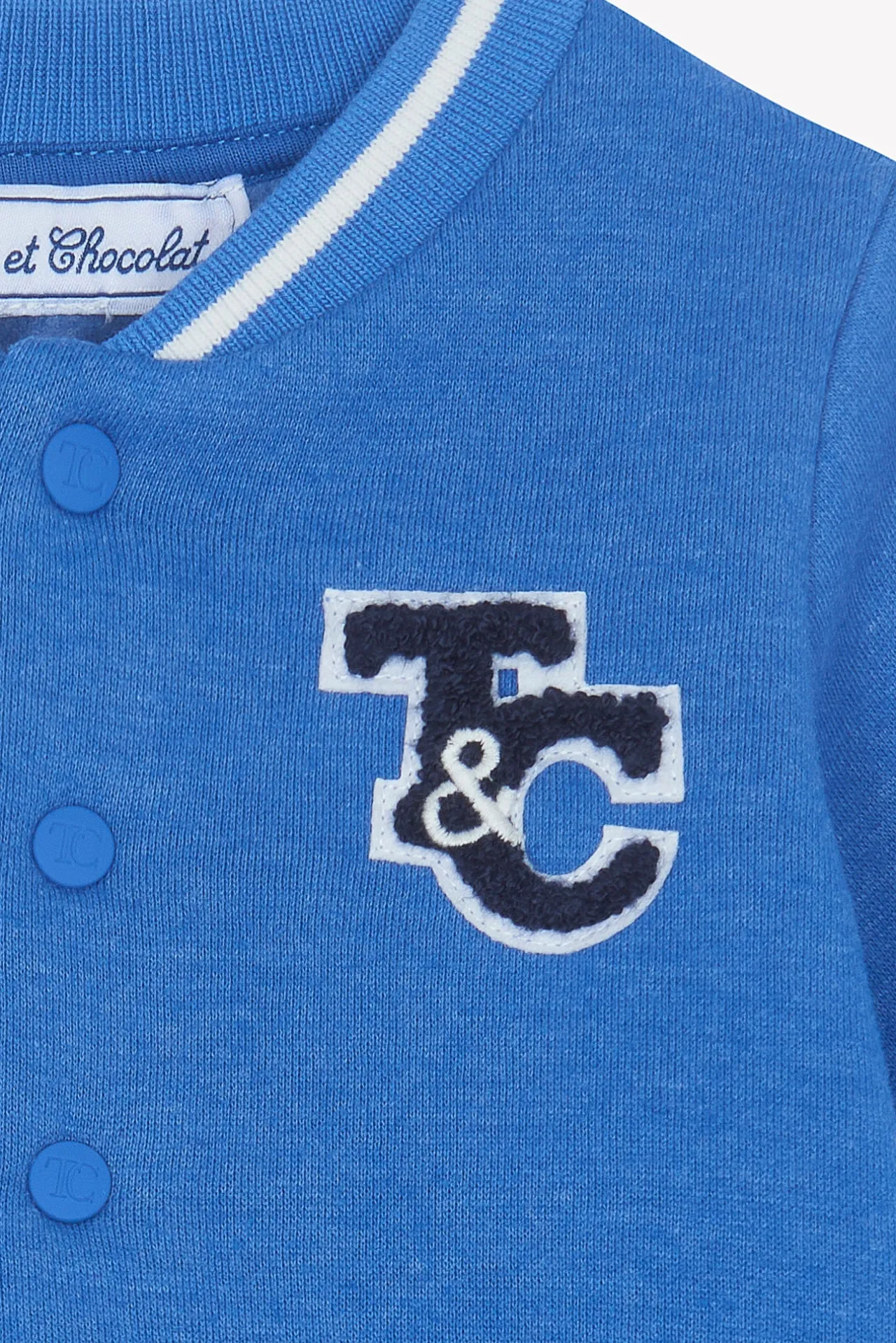Tartine et Chocolat Ensemble jogging Bleu électrique| Ensembles - Salopettes