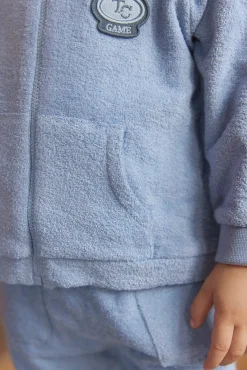 Tartine et Chocolat Ensemble jogging Bleu grisé| Ensembles - Salopettes