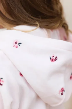Tartine et Chocolat Ensemble jogging Rose pâle velours| Ensembles - Salopettes