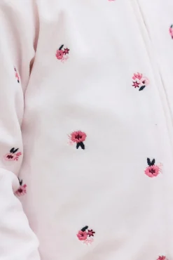 Tartine et Chocolat Ensemble jogging Rose pâle velours| Ensembles - Salopettes