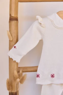 Tartine et Chocolat Ensemble long Ecru broderies| Robes - Combinaisons - Ensembles