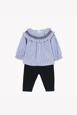 Tartine et Chocolat Ensemble long Chambray| Ensembles - Salopettes