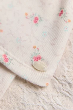 Tartine et Chocolat Ensemble long Ecru fleurs| Robes - Combinaisons - Ensembles