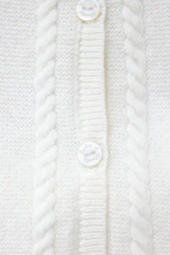 Tartine et Chocolat Ensemble long Ecru torsades| Combinaisons - Ensembles - Salopettes|Combinaisons - Ensembles - Salopettes